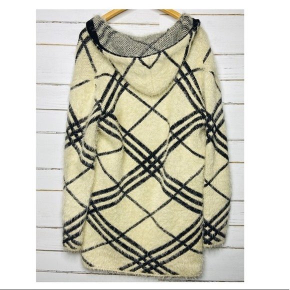 Orange Fashion Village Furry Open Jacket - Picture 2 of 6